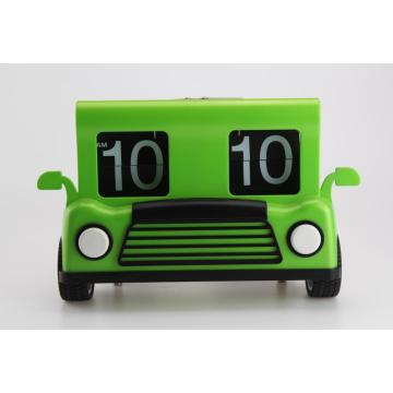 Divertente Toy Car Mode Flip Clock