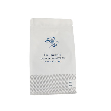 Stampa personalizzata su borse da caffè compostabili per caffè da 340 g