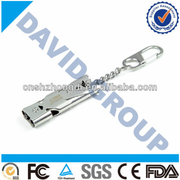 Wholesale Aluminum Metal Whistle With Ring