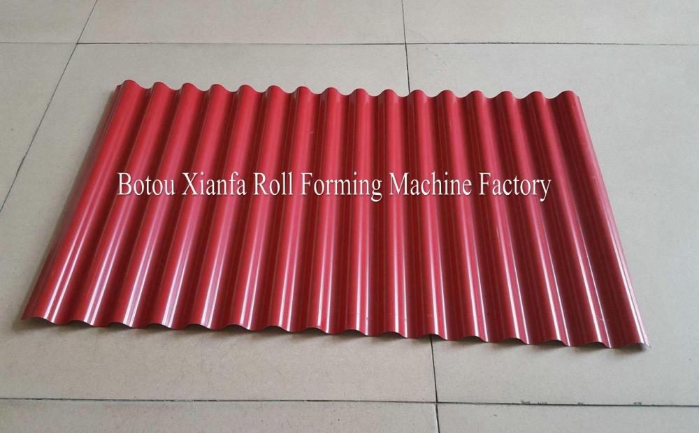 Small Corrugation Sheet Forming Machine