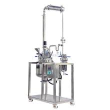 Stainless Steel Mixing Tank Vacuum Distillation Reactor with Reflux Pipeline