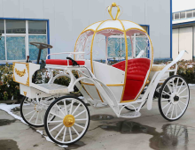 electric retro tour bus carriage