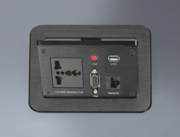 smart Kitchen pop up desk power socket