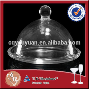 Wholesale Dishes Fancy Glass Wedding Plates for Hotel and Restaurants Wholesale