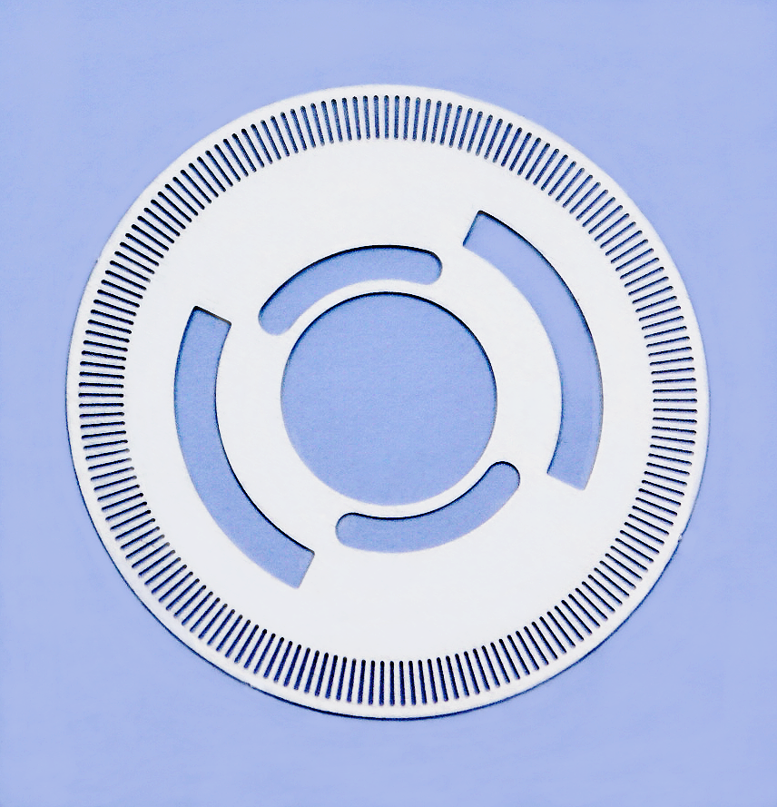 Stainless Steel Circular Encoding Disk Plate