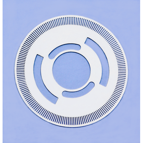 Placa de disco de codificación circular de acero inoxidable