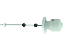 Anti-corrosive magnetostrictive liquid level sensor