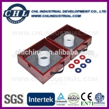 Traditional family outdoor washer game