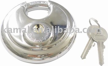 Disc padlocks
