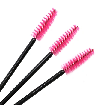 Free Shipping Plastic Wands Eyelashes Makeup Brushes