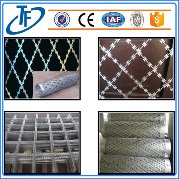 Straight line razor wire factory
