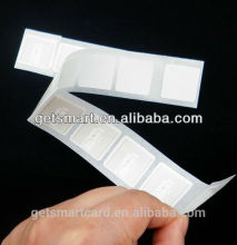 Breakable upon peel off RFID Tag