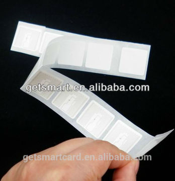 Breakable upon peel off RFID Tag