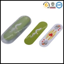 good quality customized printing Italian playing card Spanish playing cards Oval shape playing card in plastic paper card board