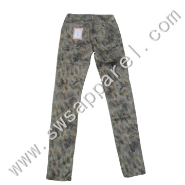 Custom Fashion Charming Curvy Skinny Women Jeans