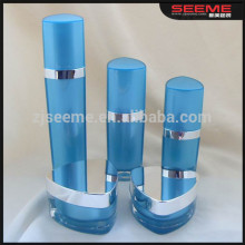 Triangle acrylic bottle 50ml,acrylic cosmetic packaging set