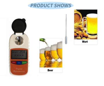 Brix 50% Wort Digital Refractometer for Beer Testing