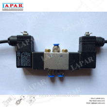 LAPAR dual coil solenoid valve, pilot actuated solenoid valve, pipe connection type solenoid valve