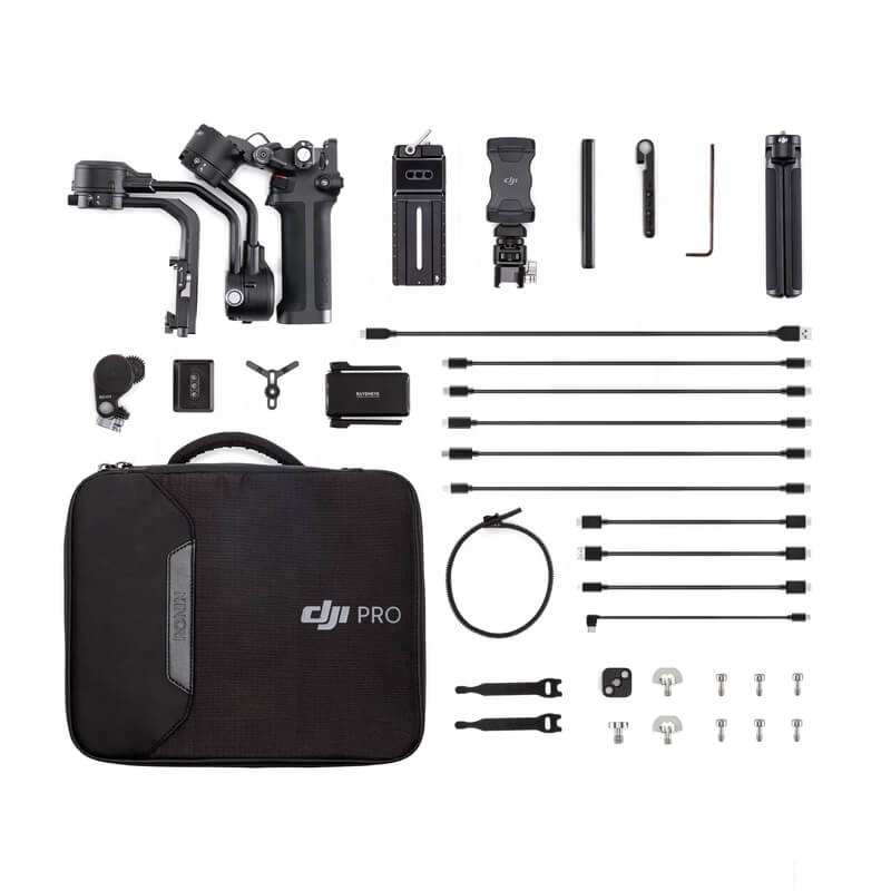 2020 hot new DJI RSC 2 /RSC 2 Pro Combo Gimbal 1 inch OLED screen 3kg payload Multi-scene solution 14hrs fast charge battery
