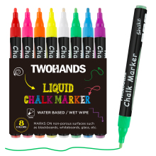 Hot Sale Erasable Chalk Marker Pen 1mm Liquid Chalk Marker for Glass Window