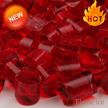 New Color Reflective Fire Pit Glass, Fire glass, Hot sale Green porcelain tubes glass for fire pit