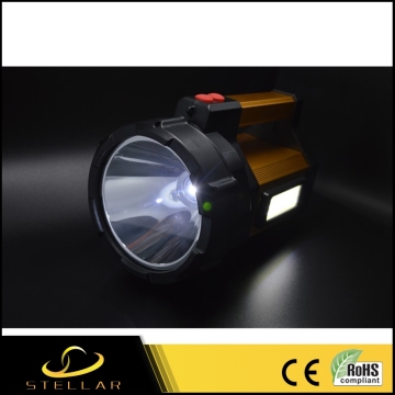 Wholesale indoor and outdoor led flashlight rechargeble torch