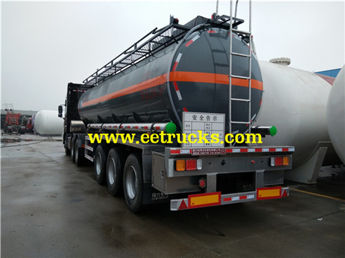 3 Axle hydrochloric Acying Train Trailers