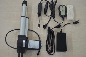 Electromechanical linear actuator for massage chair