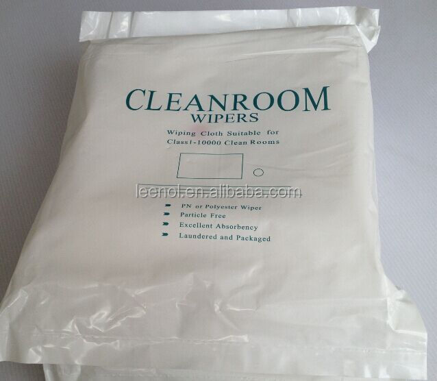 9''X9'' 130gsm Lint Free Polyester ESD Cleanroom Wipes