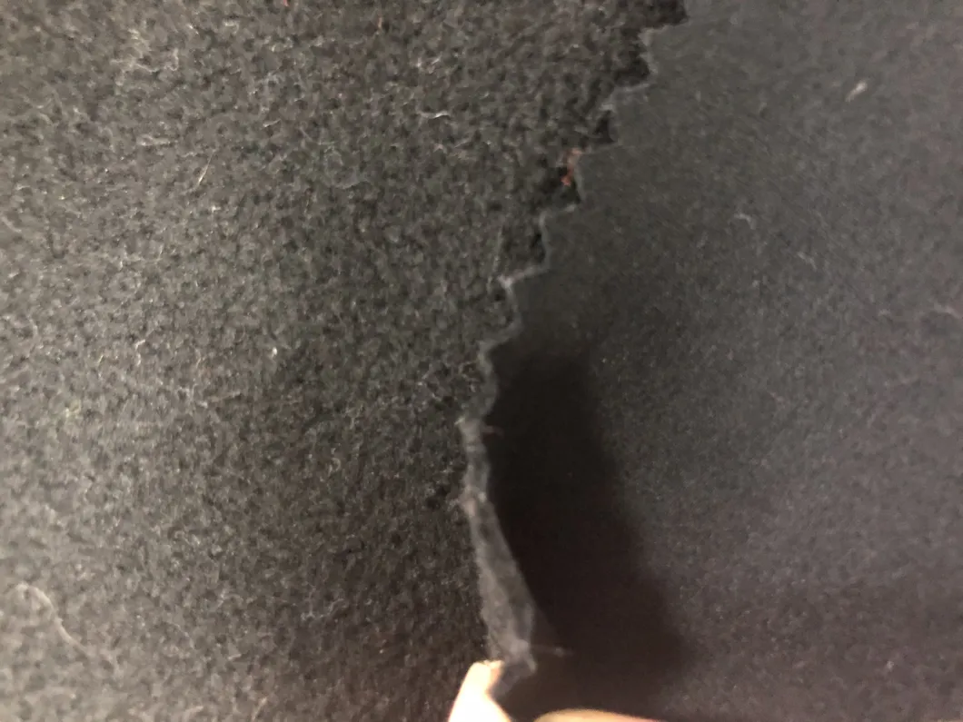 100% polyester quatre voies straveaux malédiction avec un tissu tricoté polaire dty polaire