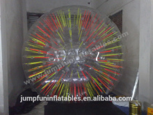 Glowing zorb ball for sale,1.0mm TPU inflatable human ball for adults