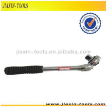 1/4" reversible ratchet handle with quick release,rubber grip/torque wrench/ratchet handle wrench