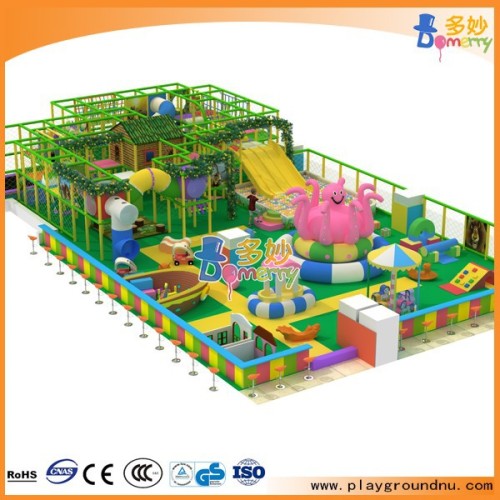 Inflatable octopus kids fun park games