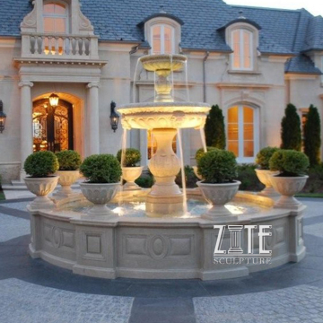 21 Years Factory garden water feature marble fountain statue