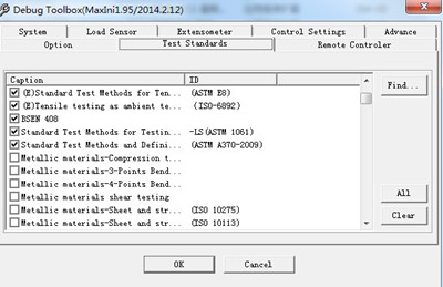 Test Standard of hydraulic utm