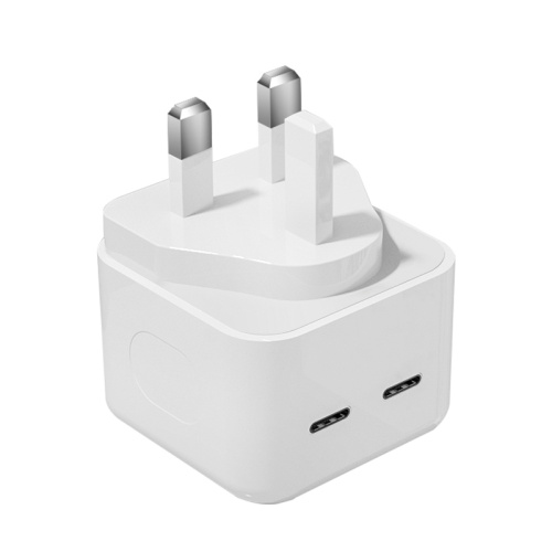 Dubbele poorten 35W USB-C PD Power Adapter