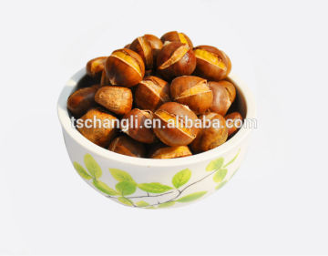 Chinese frozen roasted ringent chestnuts with shells