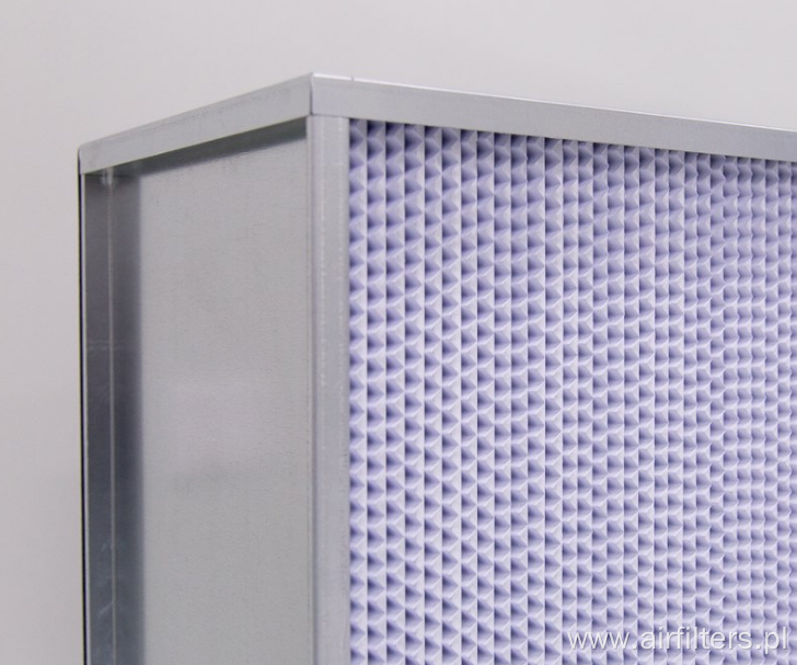 High Effective Air Filter With Partition