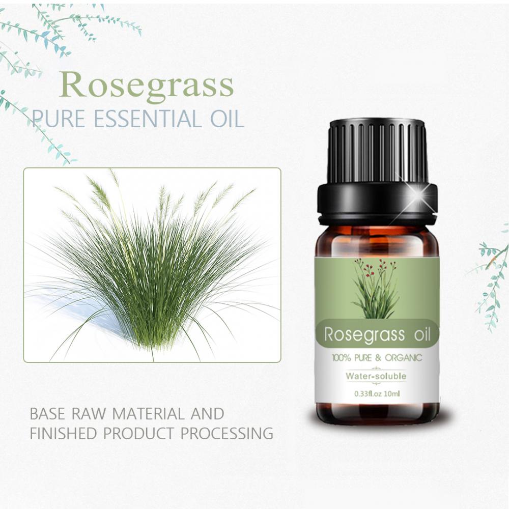 Difusor personalizado de Rosegrass 10 ml de aceite esencial para el cuidado de la piel