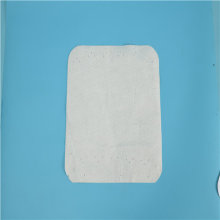 Special-shaped non-woven back rubber cotton