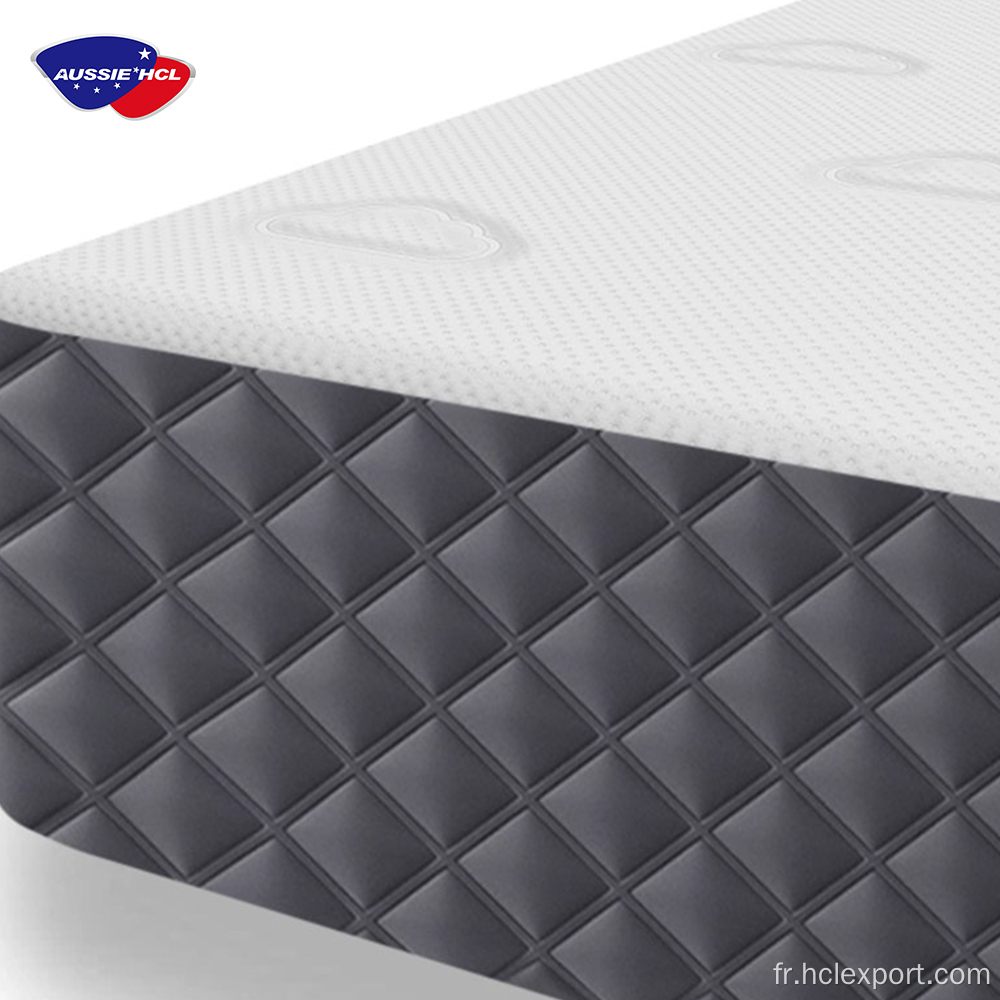 Matelas chaud avec ressort de poche et mousse à mémoire