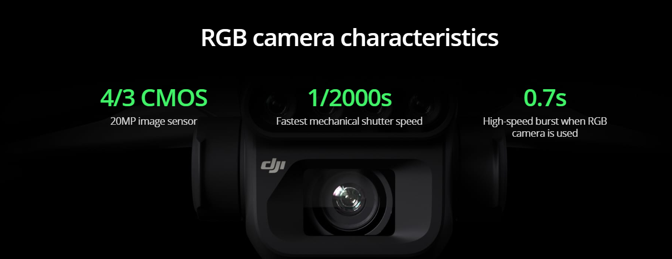 DJI Mavic 3M Combines an RGB Camera with a Multispectral camera VS P4 Multispectral