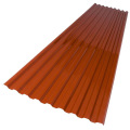 Z80 Ral5015 0.6mm Prepainted Corrugated Steel PPGI Roofing Sheet