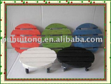 colorful planter trolley(FSC certification)
