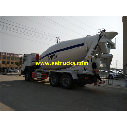 Caminhões de mistura HOWO 4000 Gallon Beton Transit