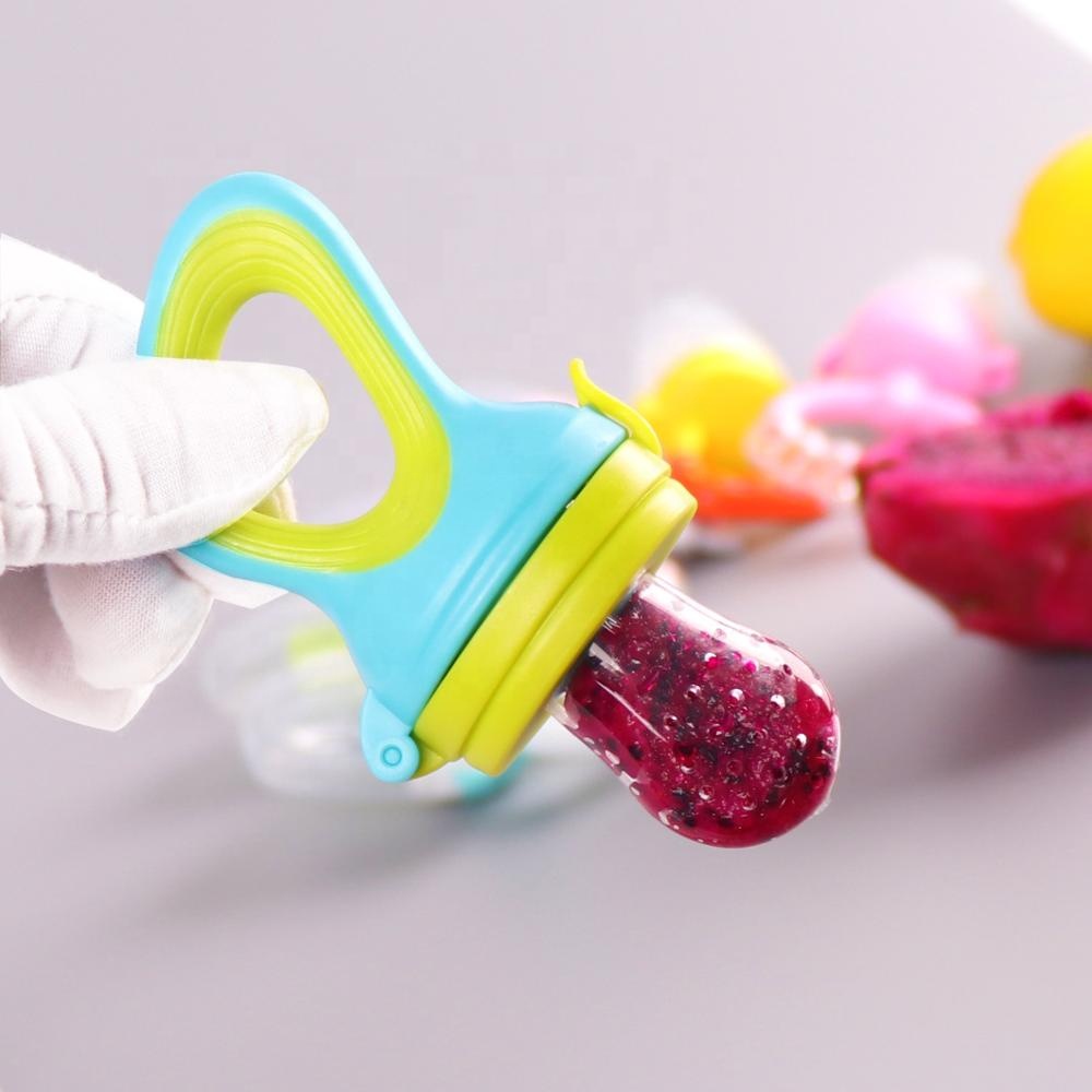 Wholesale silicone baby nipple fruit feeder baby fruit pacifier