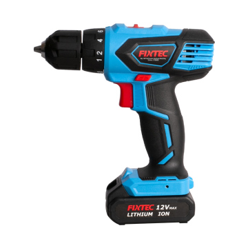 FIXTEC 12v Drill Cordless Tool Set Li-ion Battery