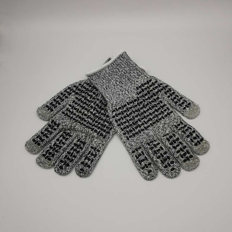 Grade 5 Touch Screen Cut Resistant Gloves Anti-Cut Safety HPPE level 5 Hand Gloves for Kitchen