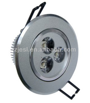 Aluminum Housing Dimmalbe&Fire Proof Optional 3X1W drop ceiling light fixture