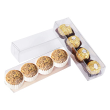 Custom Gift Transparent Truffle Candy Hard Plastlåda